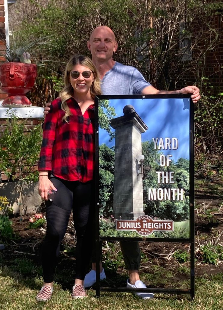 Junius Heights Historic District Yard of the Month April 2022