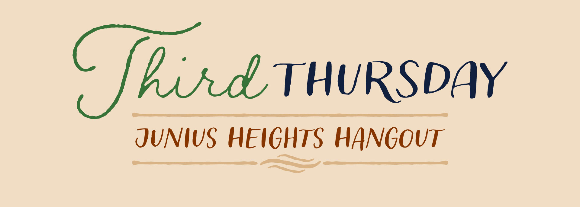 Third Thursday Junius Heights Hangout