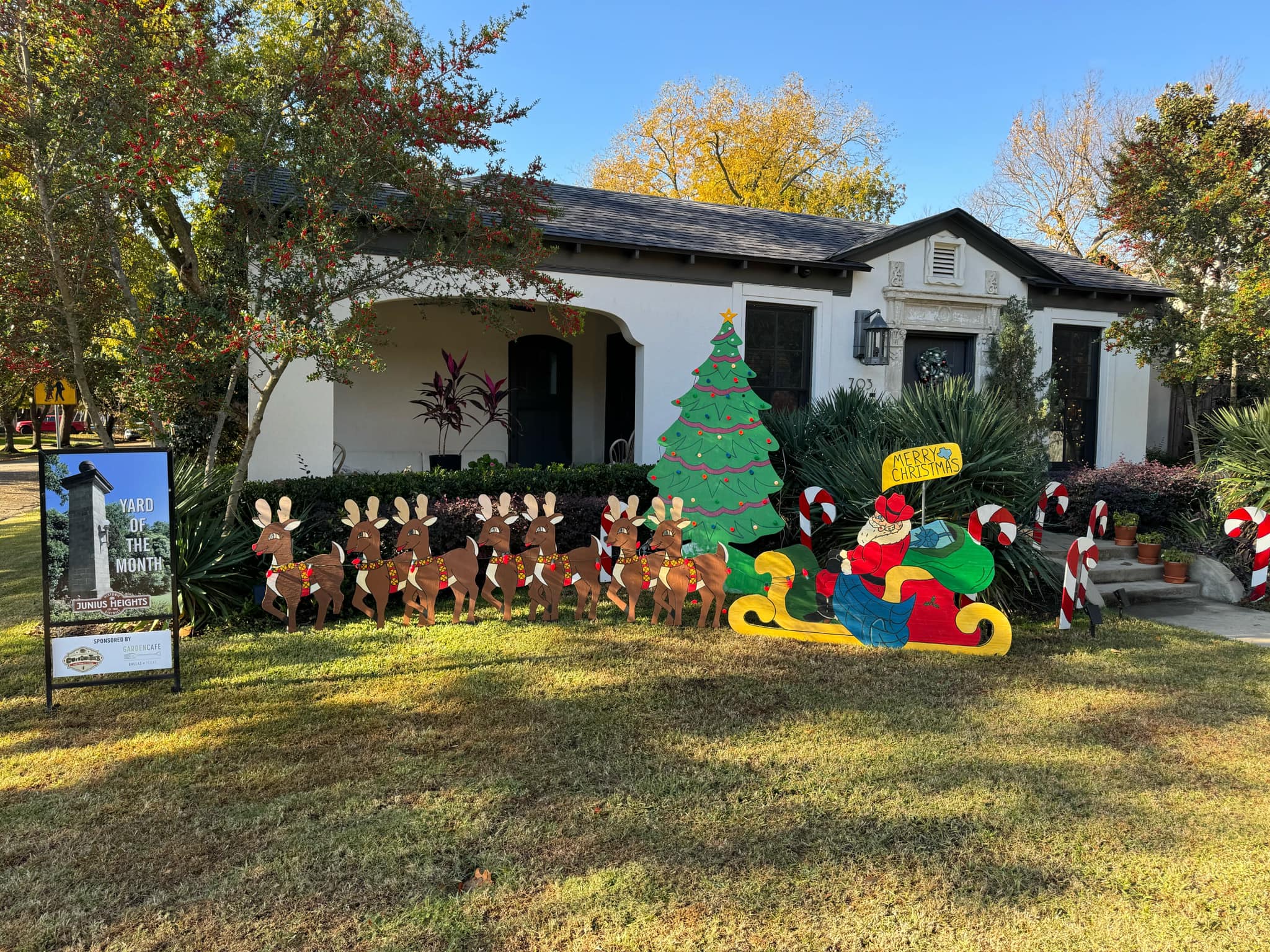 Junius Heights Historic District Yard of the Month December 2023