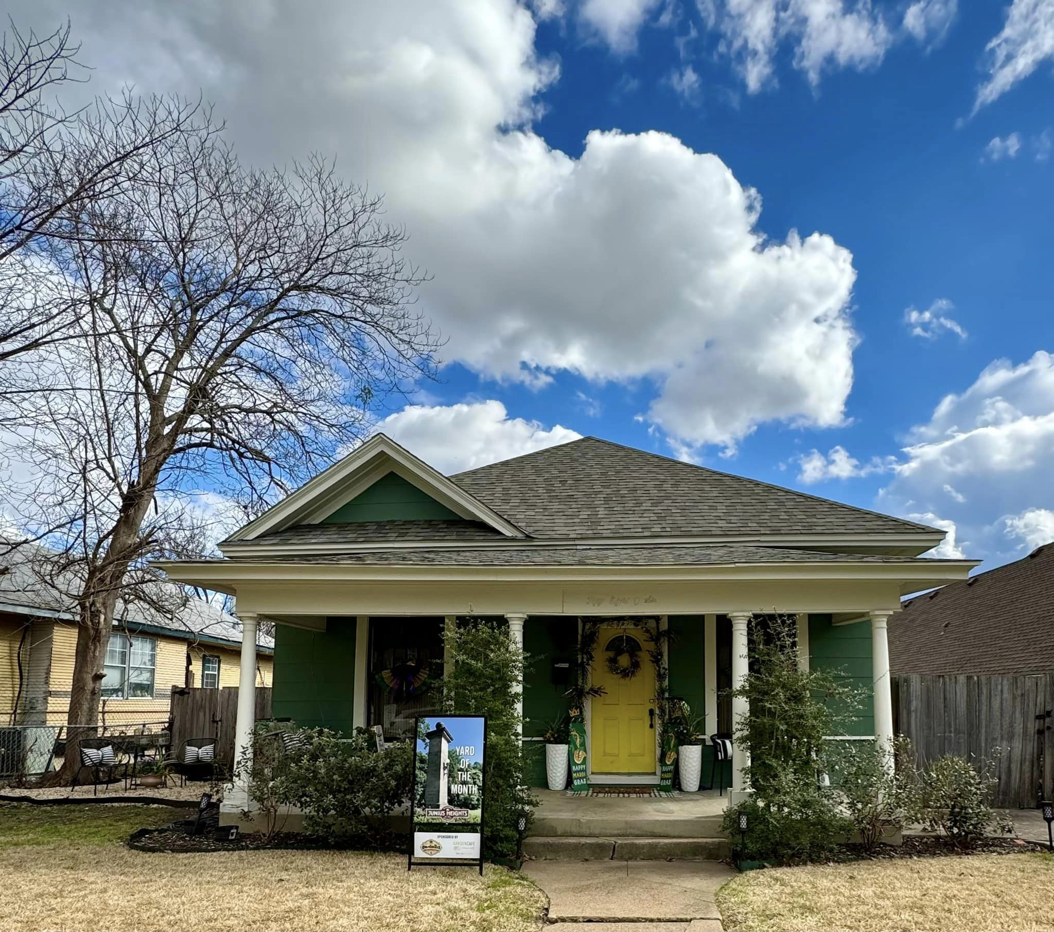 Junius Heights Historic District Yard of the Month February 2024