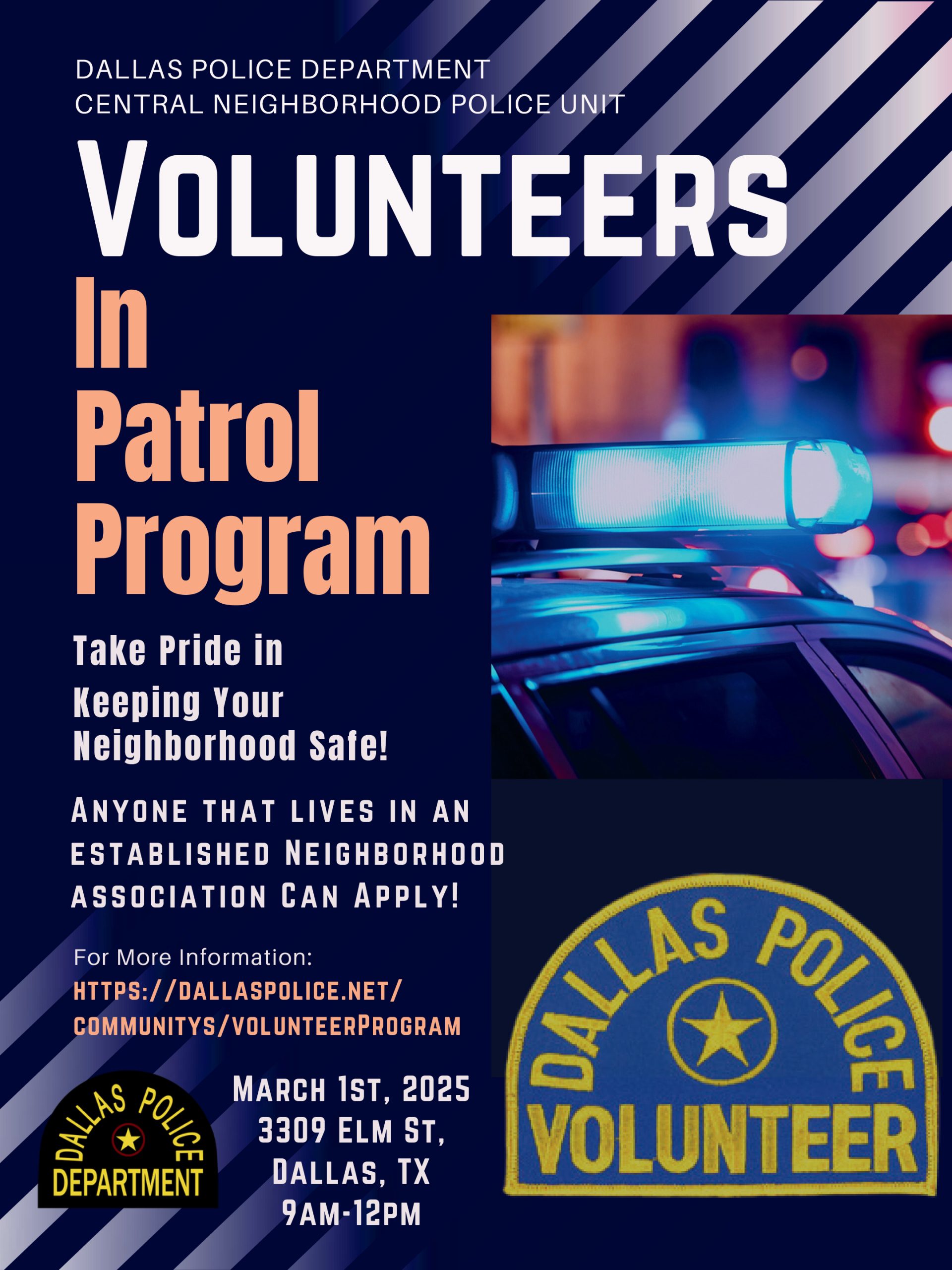 Volunteers in Patrol Program