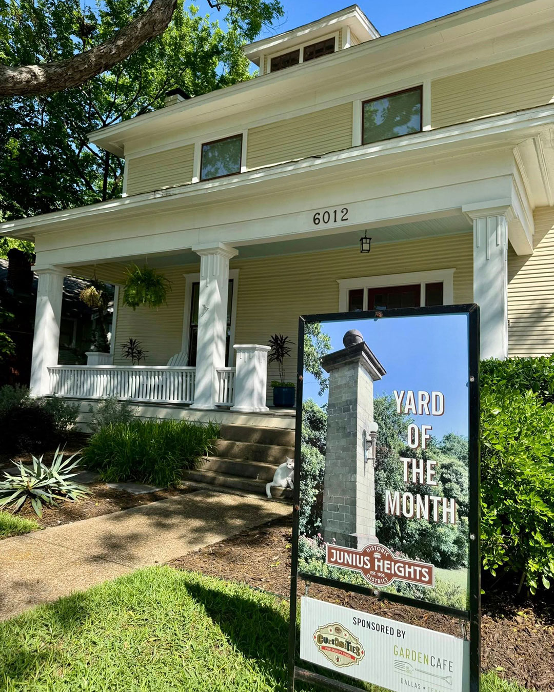 Junius Heights Historic District Yard of the Month May 2025