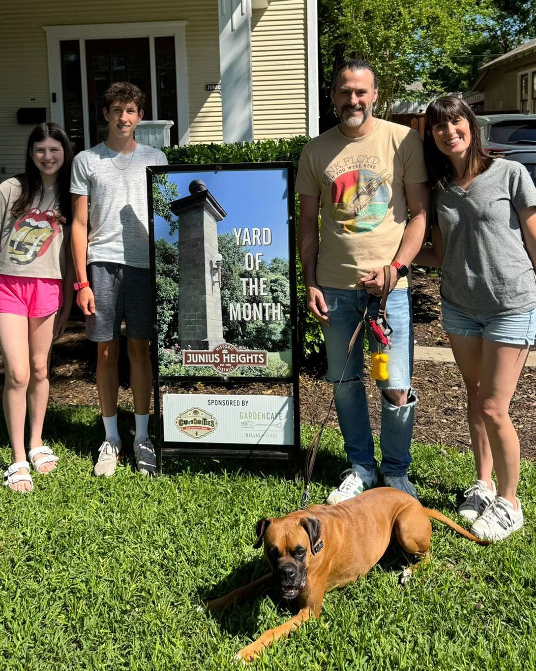 Junius Heights Historic District Yard of the Month May 2025